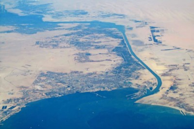 Oil tanker stuck in Suez Canal after breakdown, causing major traffic disruption in the international waterway