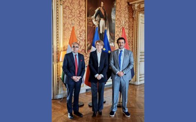 Indian Foreign Secretary holds consultations with French counterpart