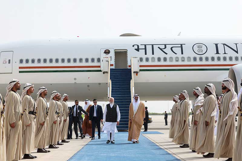 PM Narendra Modi in UAE