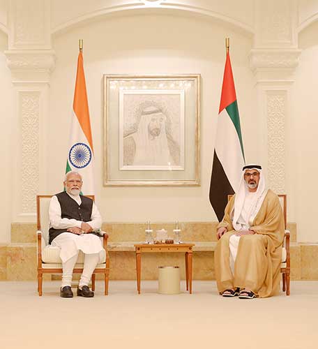 PM Narendra Modi in UAE