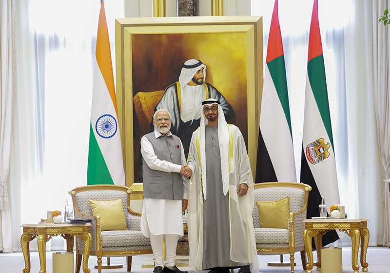 PM Narendra Modi in UAE