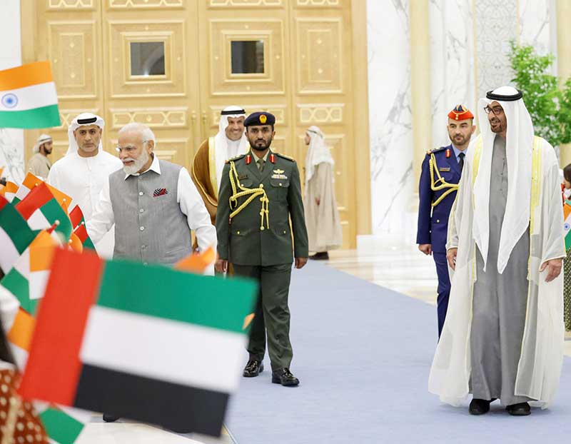 PM Narendra Modi in UAE