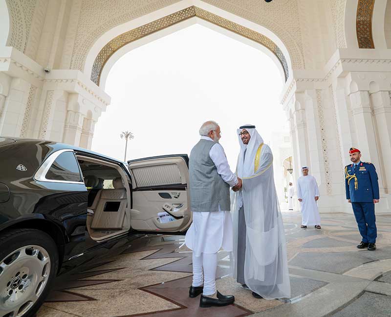PM Narendra Modi in UAE