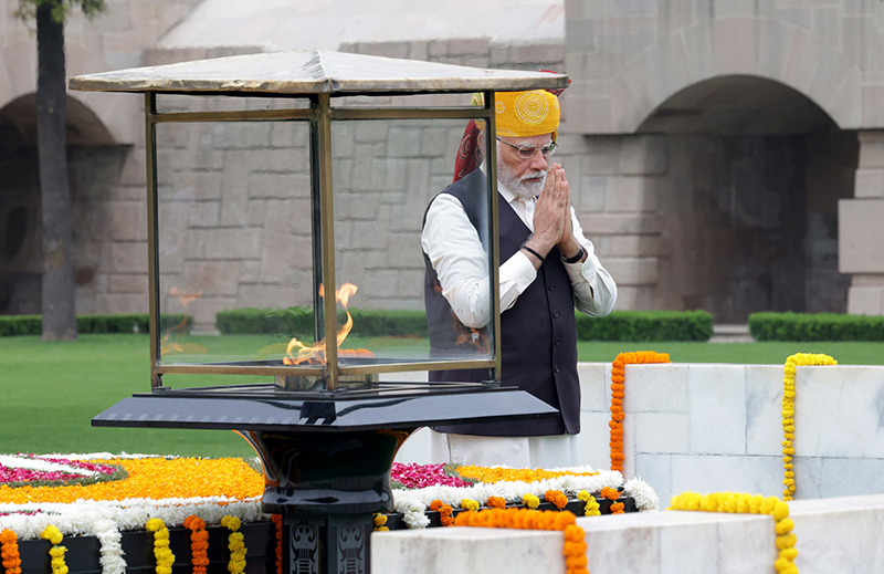 PM Modi addresses nation from Red Fort as India celebrates Independence Day