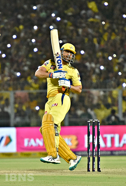 IPL 2023: Eden Gardens turns yellow in support of MS Dhoni