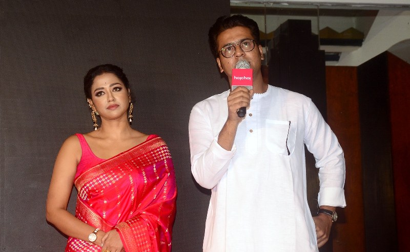 In Images: Poster launch of Srijit Mukherji's 'Durgo Rawhoshyo'
