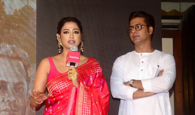 In Images: Poster launch of Srijit Mukherji's 'Durgo Rawhoshyo'