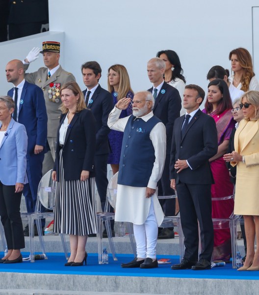 PM attends Bastille Day celebrations in France's capital Paris
