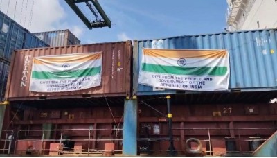 India sends 2200 metric tonnes of rice to Myanmar as part of humanitarian assistance