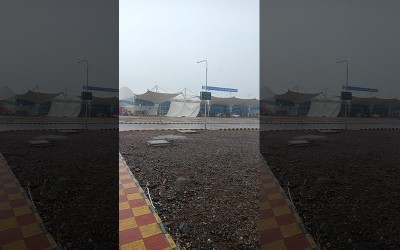 Gujarat: Canopy at Rajkot airport terminal collapses amid heavy rainfall, no casualty