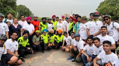 New Delhi hosts Russian-Indian friendship cycling rally