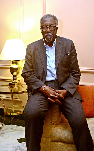 West Indies cricket legend Clive Lloyd in Kolkata