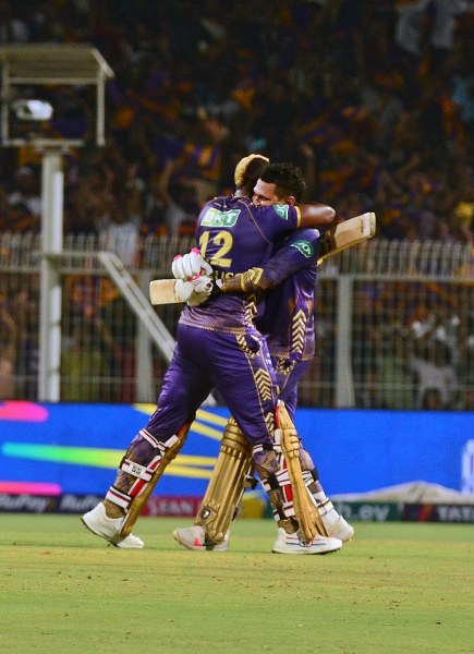 KKR vs RR: Sunil Narine slams maiden IPL century as Kolkata post 223 runs against Rajasthan