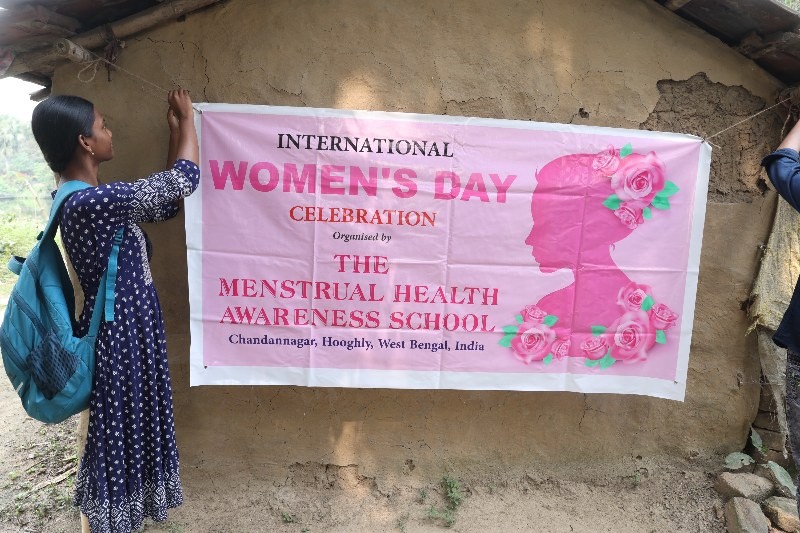 In Images: Bengal village women participate in menstrual hygiene awareness