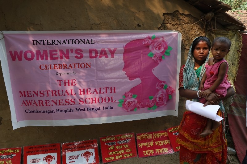 In Images: Bengal village women participate in menstrual hygiene awareness