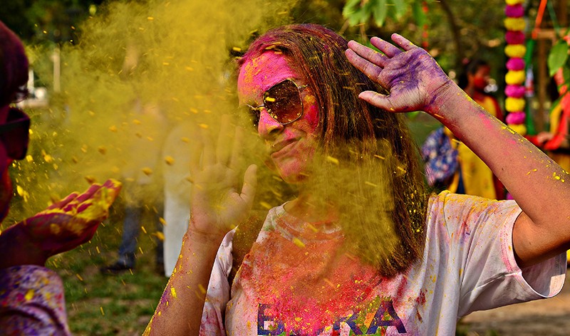 In Images: Holi celebrations in Kolkata