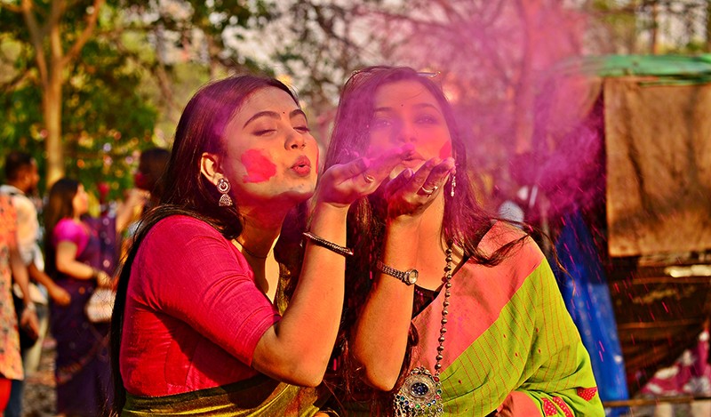In Images: Holi celebrations in Kolkata