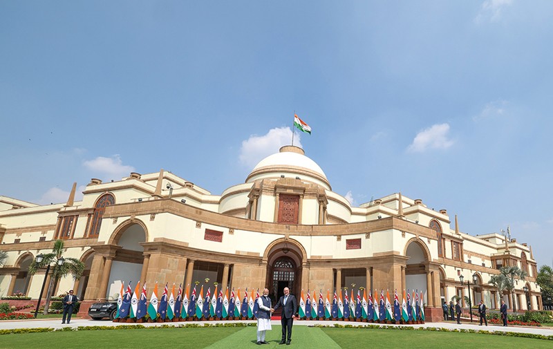 In Images: Modi meets New Zealand PM Christopher Luxon in New Delhi