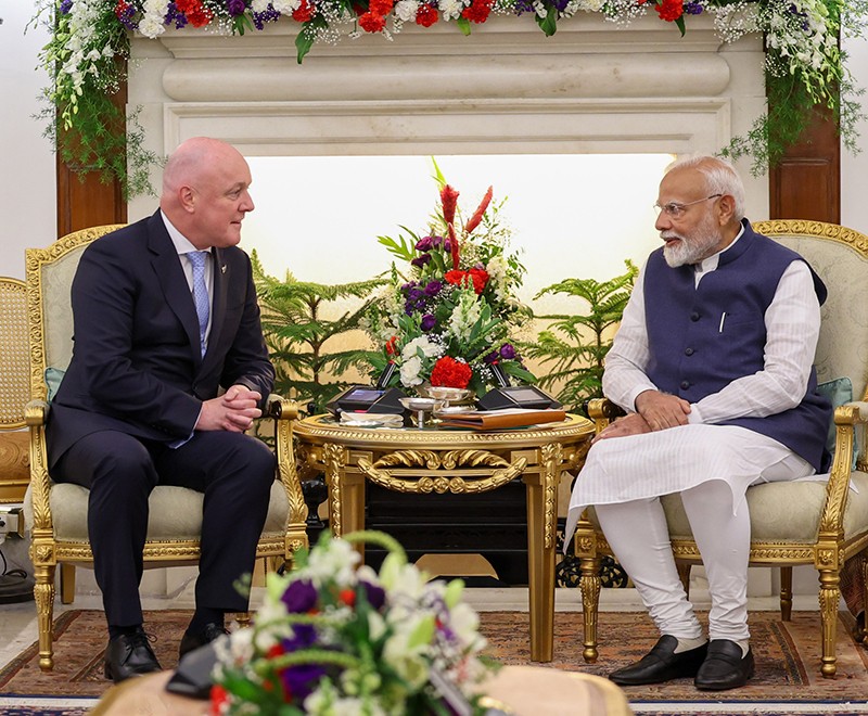 In Images: Modi meets New Zealand PM Christopher Luxon in New Delhi