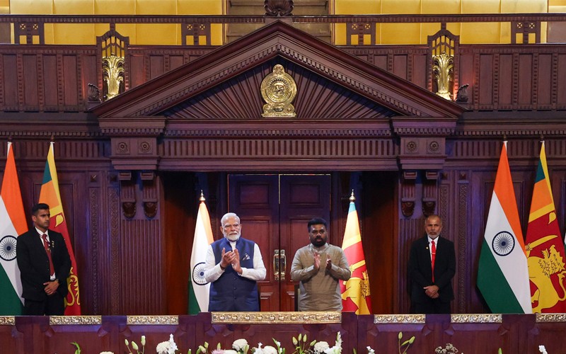 Narendra Modi visits Sri Lanka