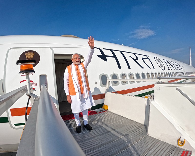 In Images: PM Modi embarks on five-nation visit, to attend BRICS Summit in Brazil