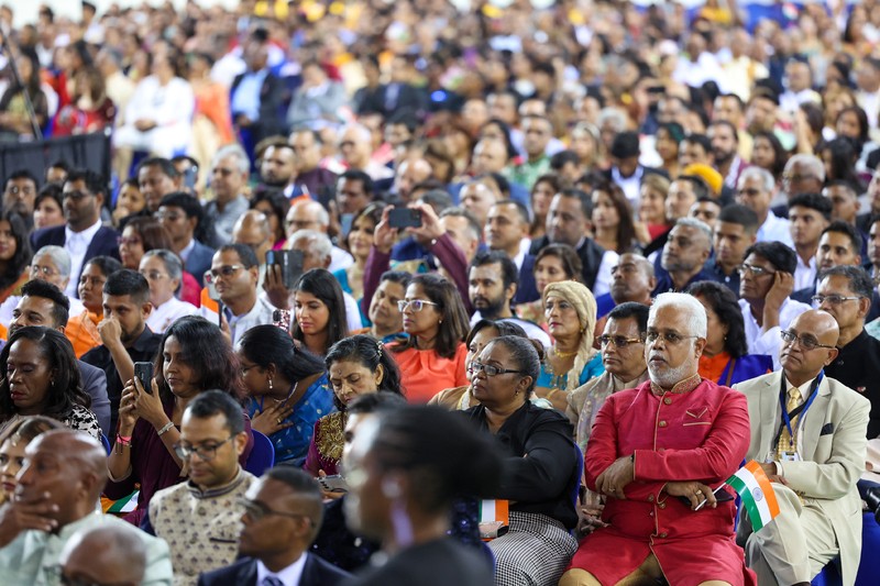 In Images: PM Modi addresses Indian community in Trinidad and Tobago