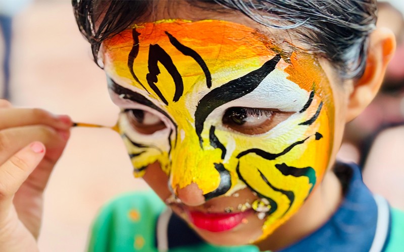 In Images: Indian Museum marks International Tiger Day with powerful street play