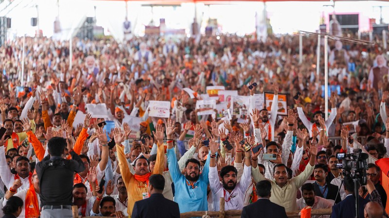 In Images: PM Modi addresses gathering, launches development projects at Varanasi
