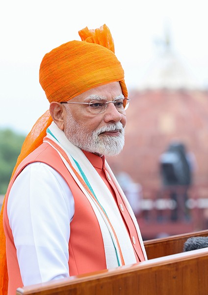 In Images: PM Modi addresses nation from Red Fort on 79th Independence Day