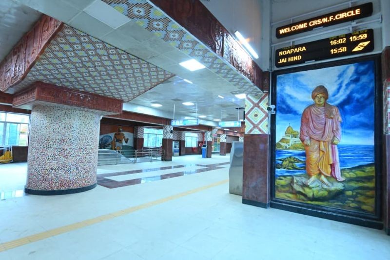 In Images: Inside Kolkata Metro’s new Yellow Line stations