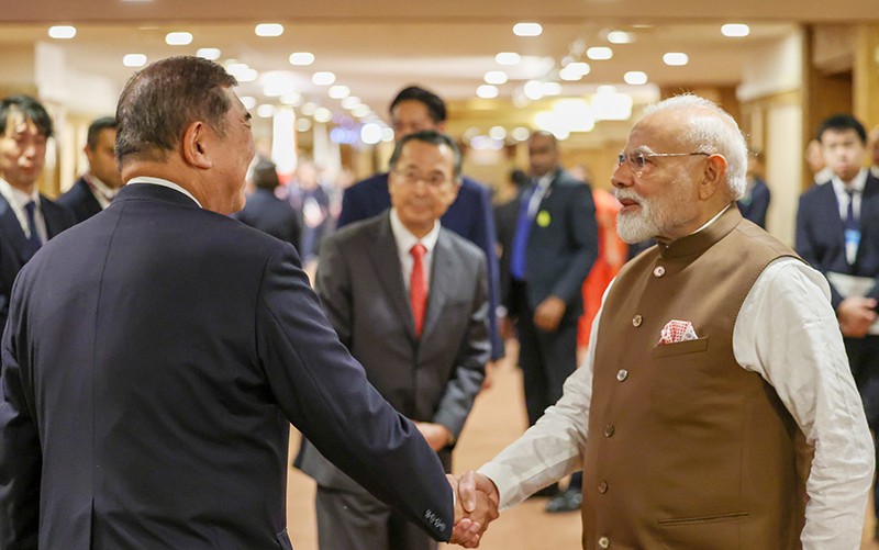 In Images: PM Modi addresses business leaders in Japan