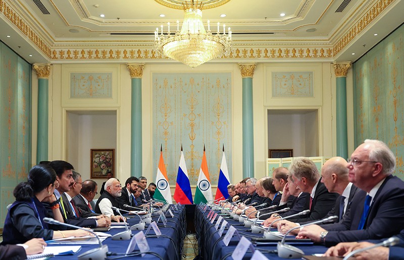 In Images: PM Modi holds bilateral meeting with Putin on sidelines of SCO Summit