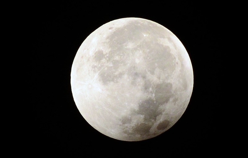 Celestial spectacle in images: The blood moon lunar eclipse seen from India