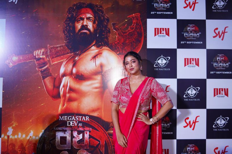 In Images: Dev, Idhika, others join Raghu Dakat's pre-puja celebrations