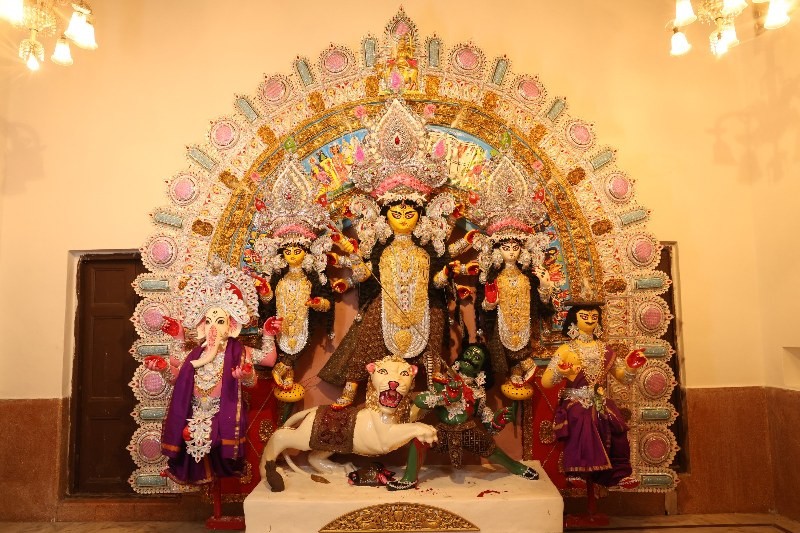 Heritage Daw Bari Rituals Mark Start of Durga Puja