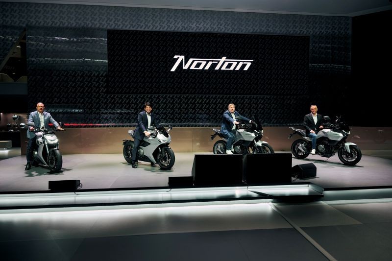 Automobile major Norton Motorcycles, the TVS-backed British motor brand, has unveiled new models