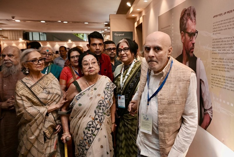 Veteran actress Madhabi Mukherjee inaugurates centenary tribute exhibition on Ritwick Ghatak at 31st KIFF