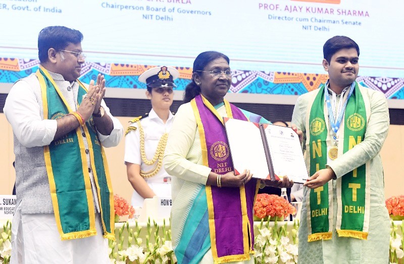 Murmu graces fifth convocation ceremony of NIT