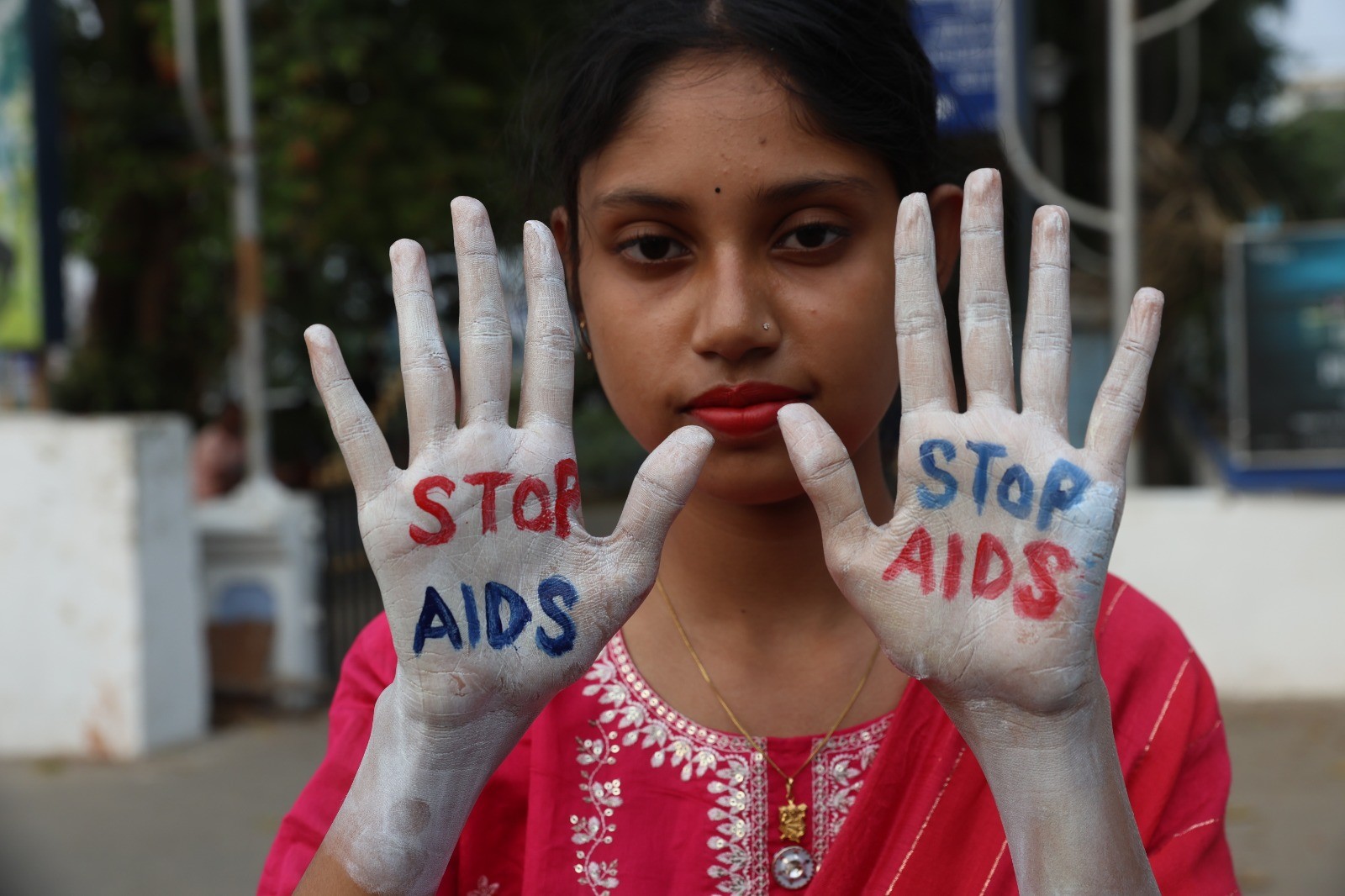 In Images: Activists participate in an awareness campaign on World AIDS Day in Kolkata