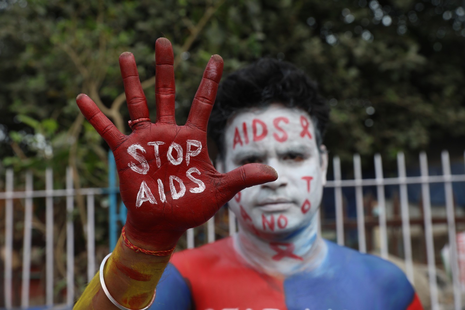 In Images: Activists participate in an awareness campaign on World AIDS Day in Kolkata