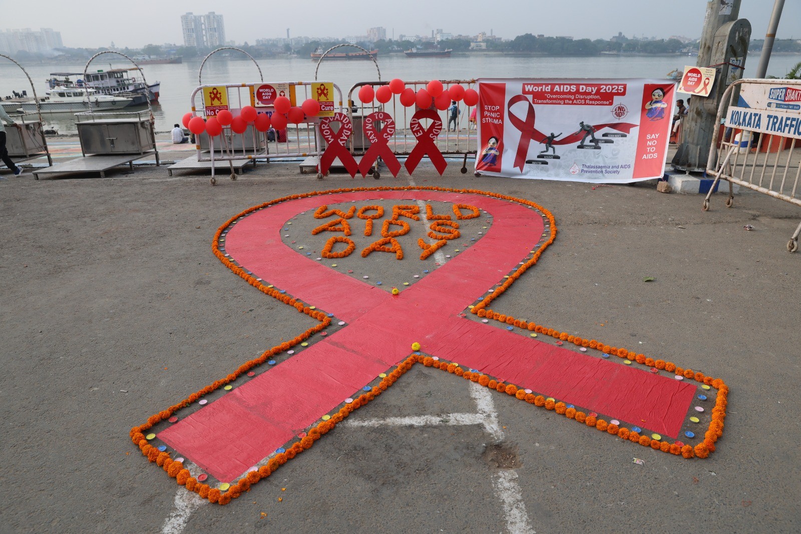 In Images: Activists participate in an awareness campaign on World AIDS Day in Kolkata