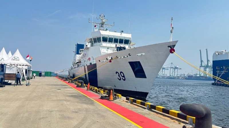 In Images: ICGS Vigraha undertakes operational visit to Indonesia during ASEAN deployment