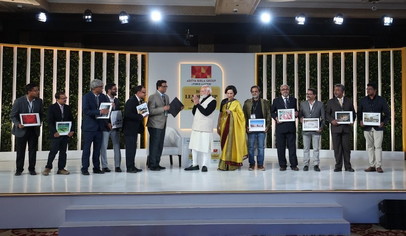 In Images: Modi addresses Hindustan Times Leadership Summit