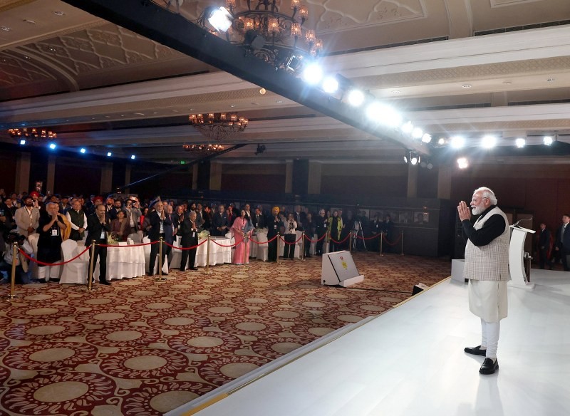In Images: Modi addresses Hindustan Times Leadership Summit