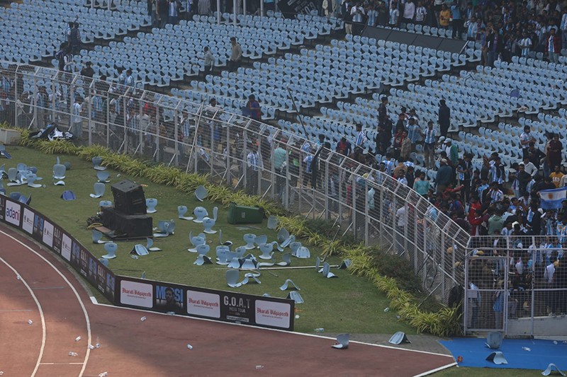 Messi moment turned mayhem— Salt Lake Stadium erupts in unrest