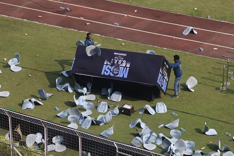 Messi moment turned mayhem— Salt Lake Stadium erupts in unrest