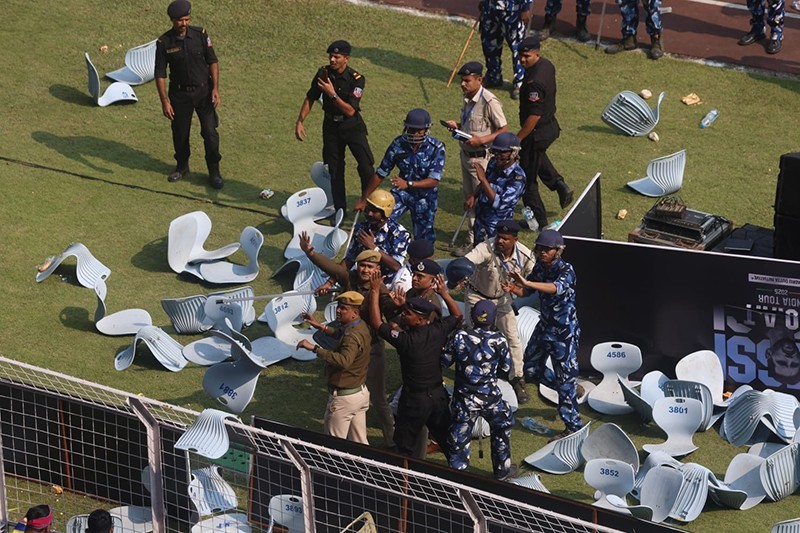 Bengal government takes action against police officials after chaos marred Lionel Messi’s Salt Lake stadium event.