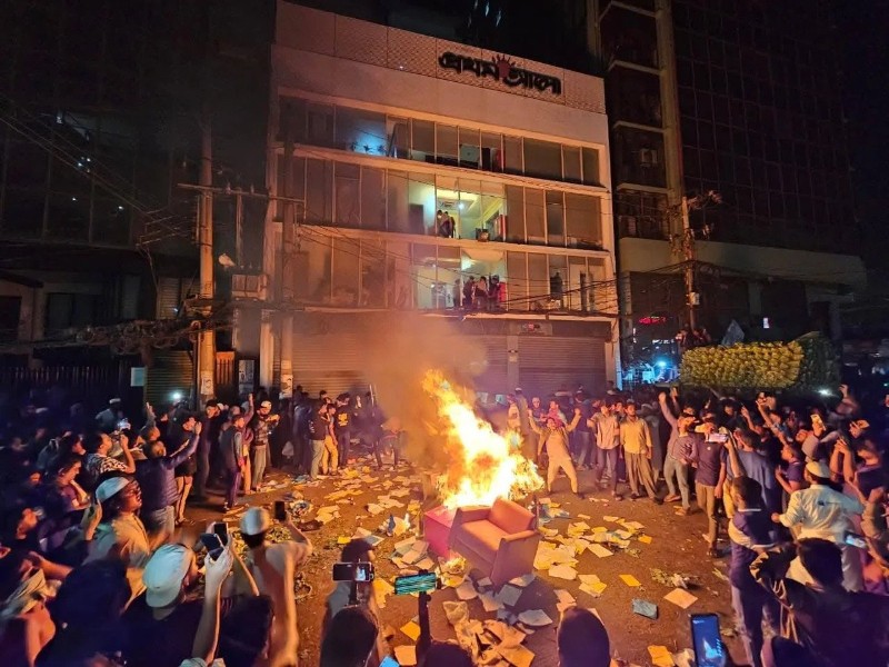 Osman Hadi’s killing triggered mob attacks on Dhaka’s top newspapers, signalling a dangerous turn for press freedom.