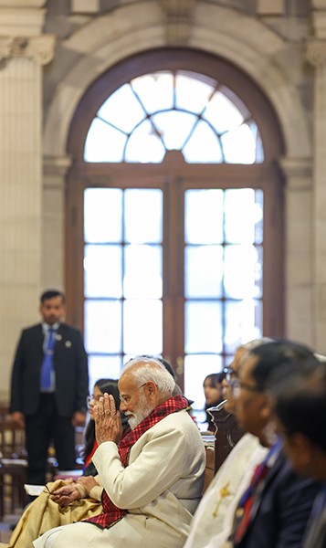 In Images: Inside PM Modi’s Christmas visit to Delhi church