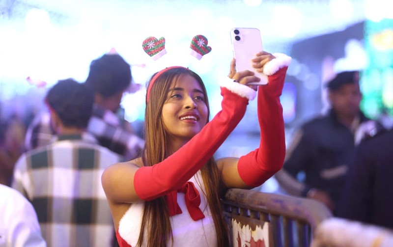 In Images: Kolkata marks Christmas with citywide celebrations